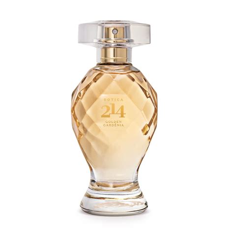 perfume botica 214 golden gardênia eau de parfum lojas|214 Golden Gardênia O Boticário for women.